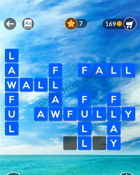 Wordscapes Level 864, Blue 16 Answers .